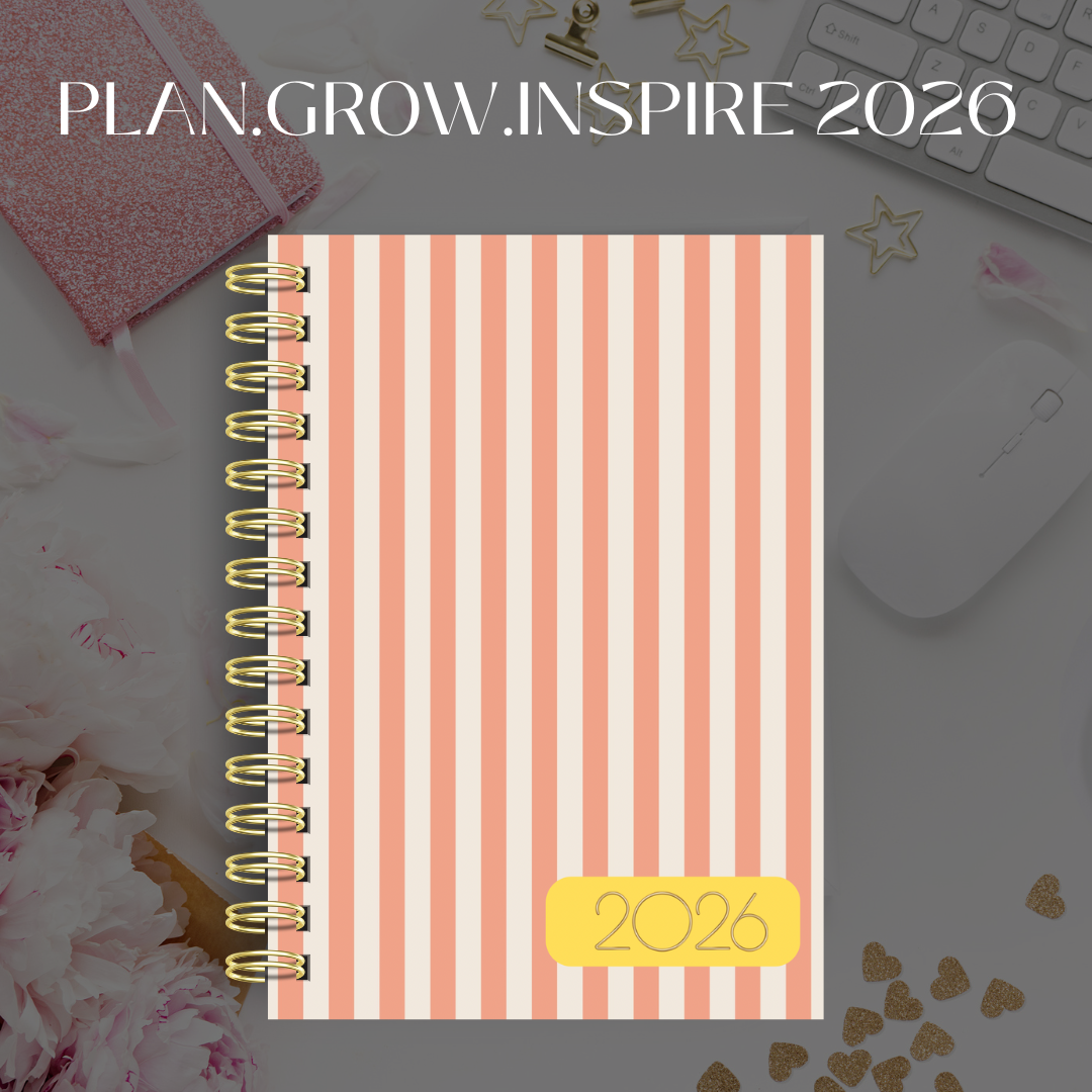 2026 Plan Grow Inspire Annual Planners