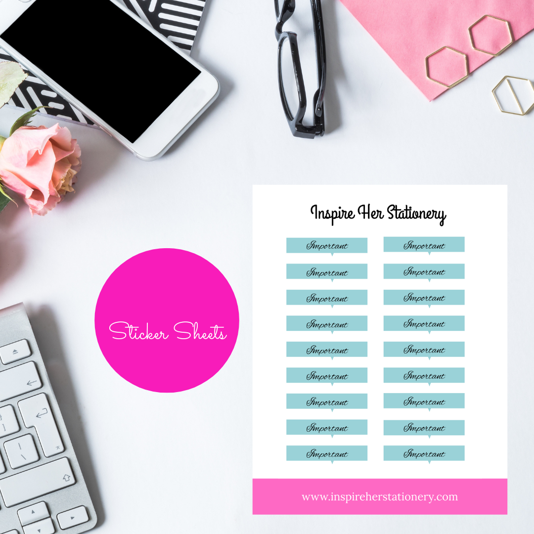 Various Sticker Sheets