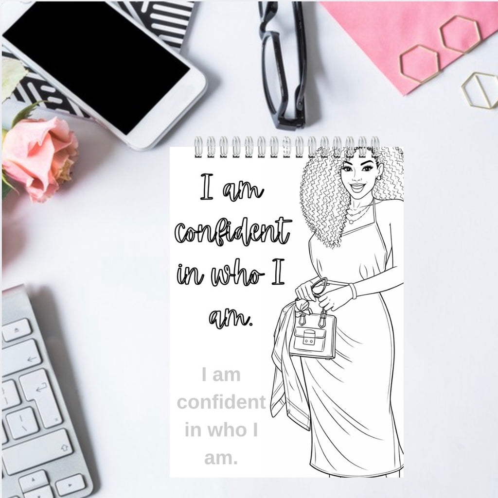 Affirm Her Coloring Notepad