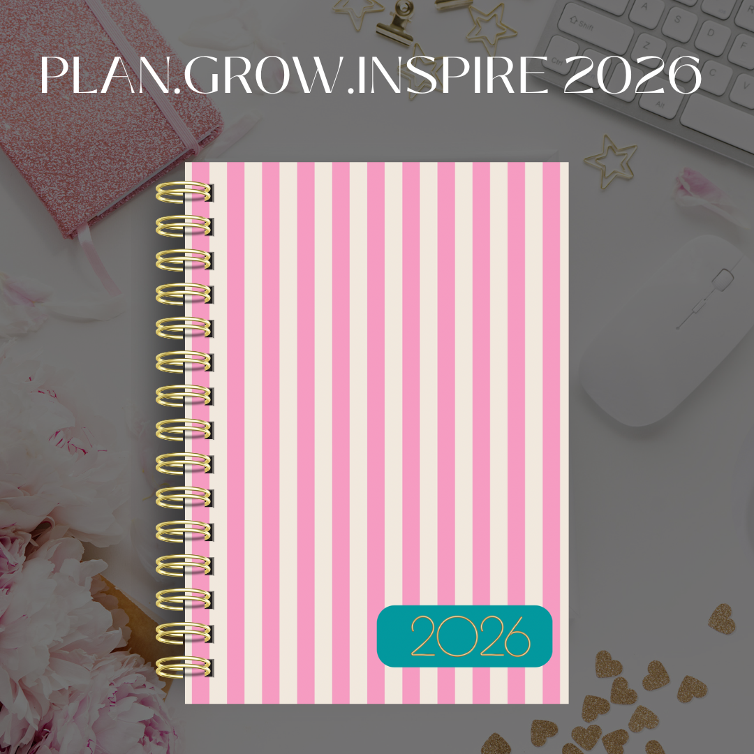 2026 Plan Grow Inspire Annual Planners