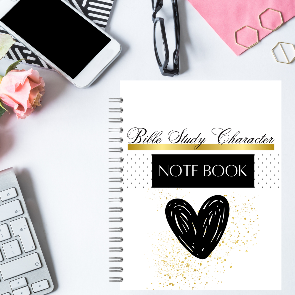 Bible Study Character Notebook