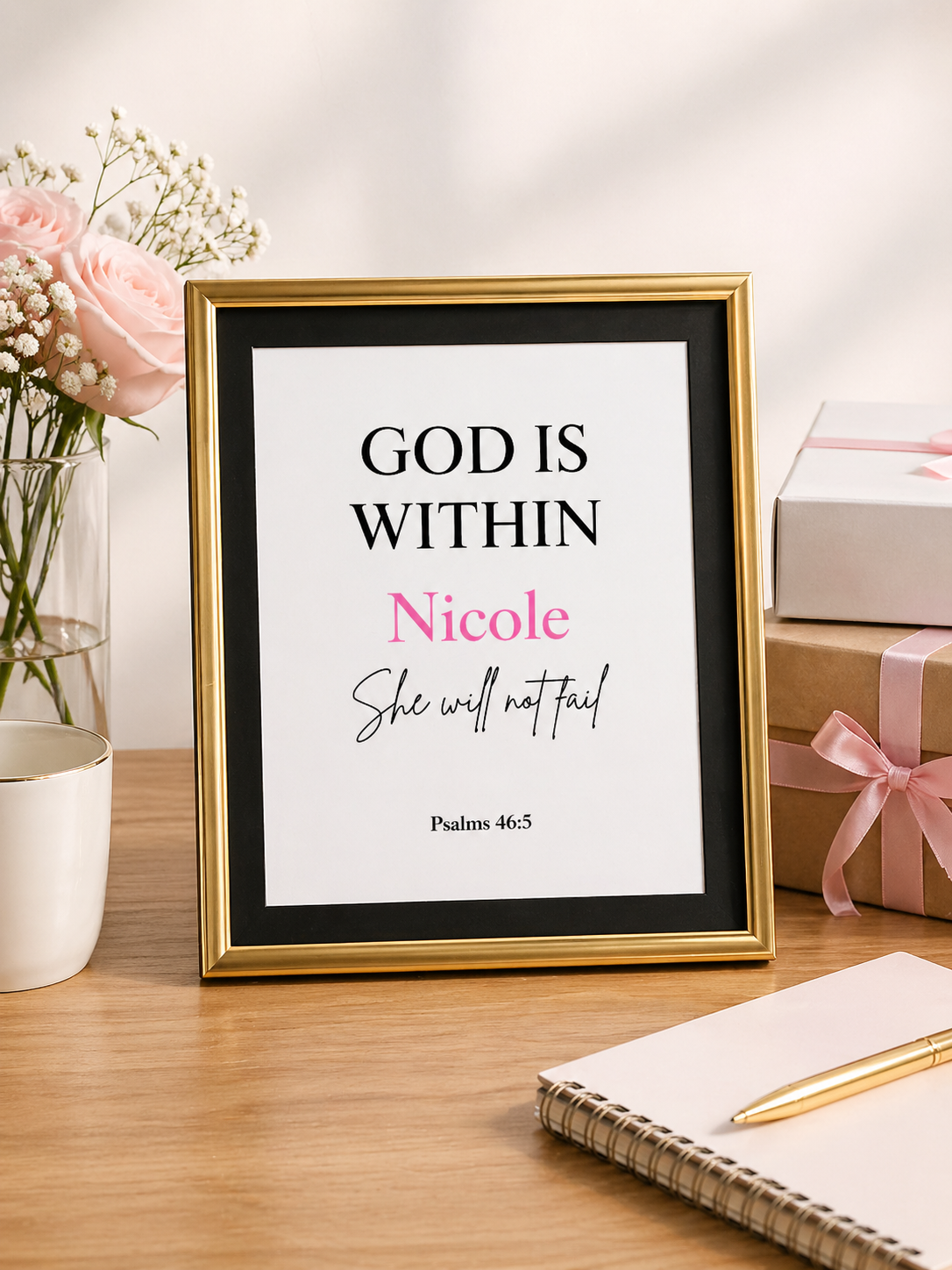 Mothers Day 7 day devotional / journal and pen sets