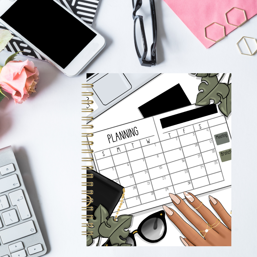 Plan.Grow.Inspire Monthly Planner