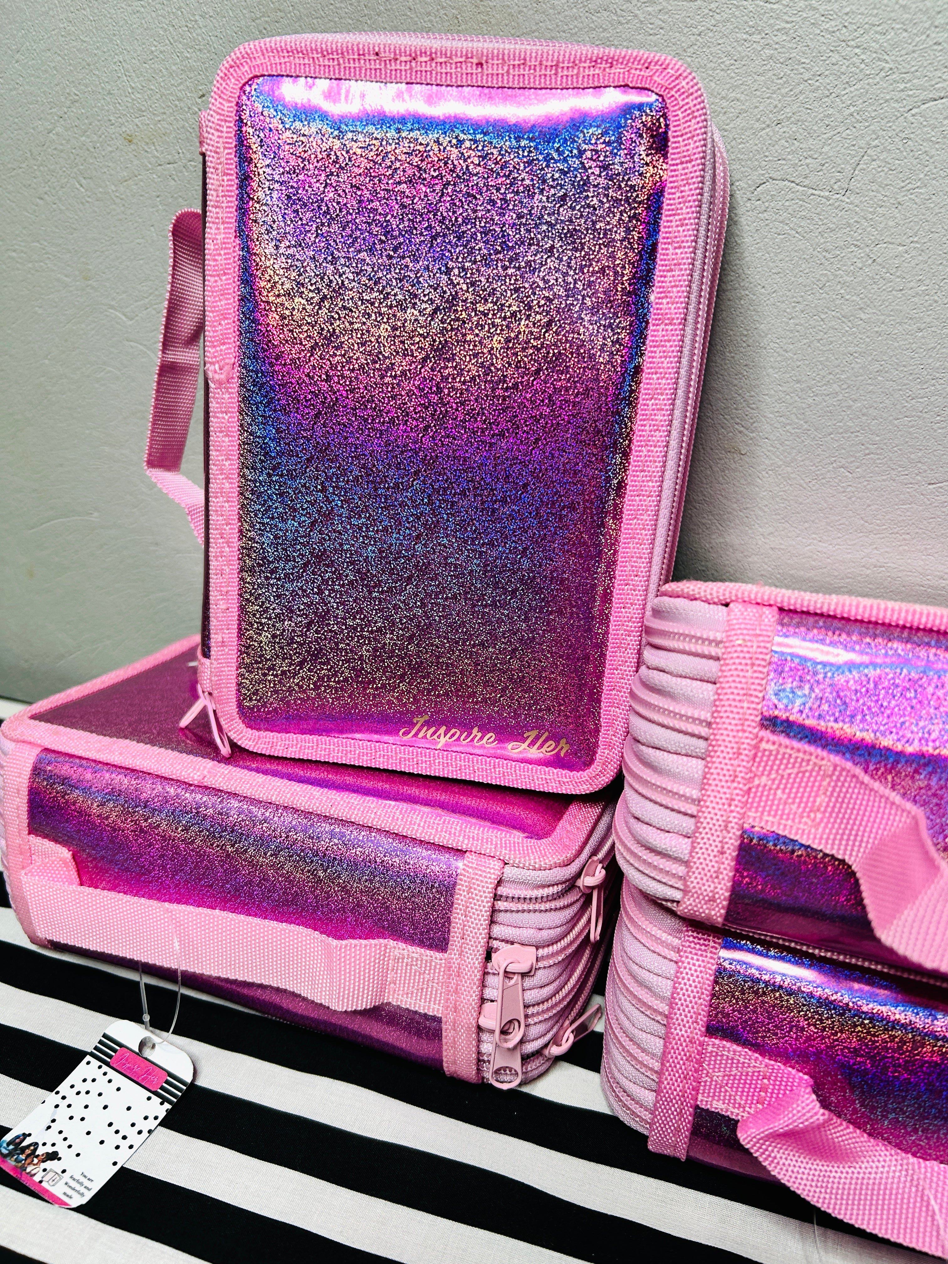 Stationery 4 compartment case