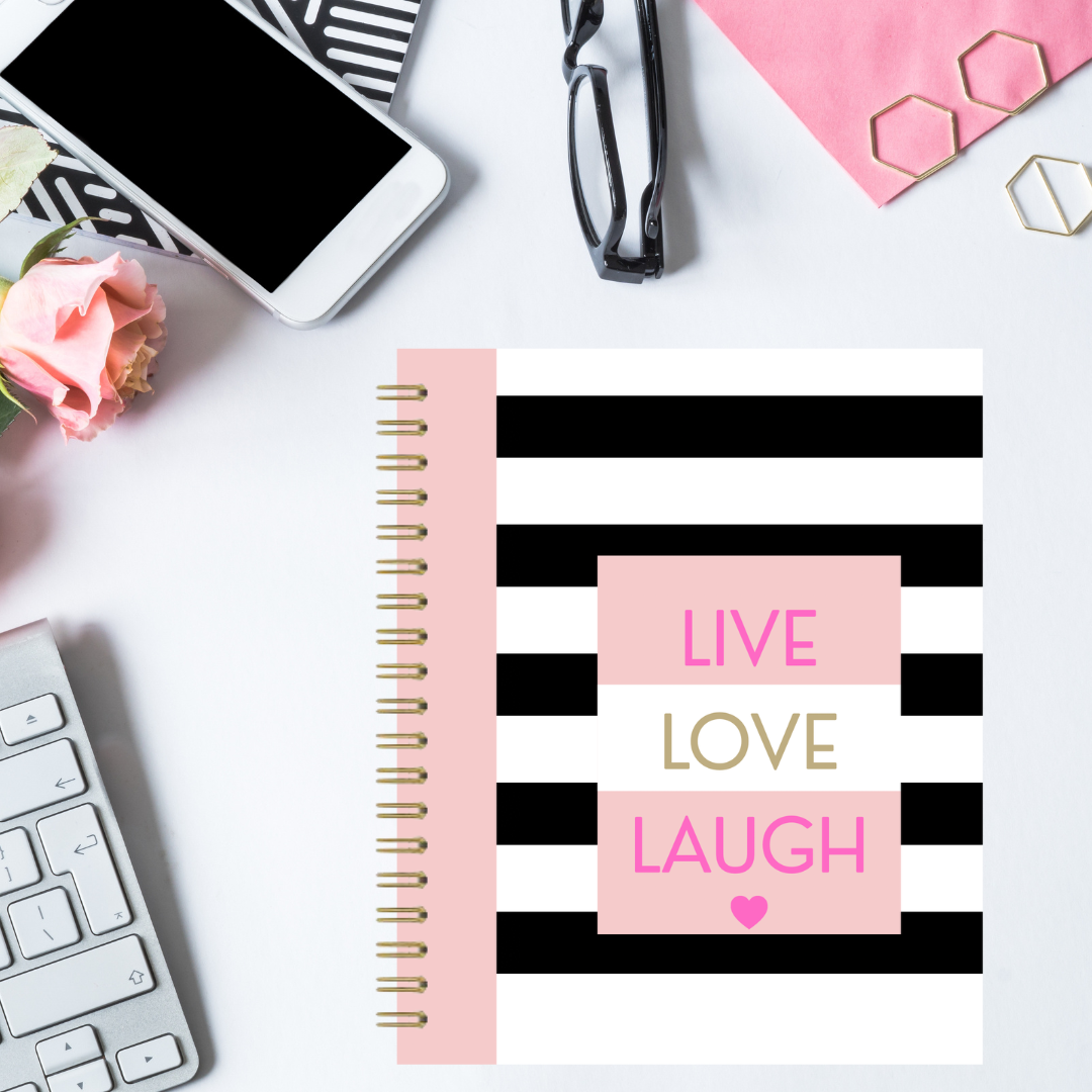 Live Love Laugh Notebook Collection