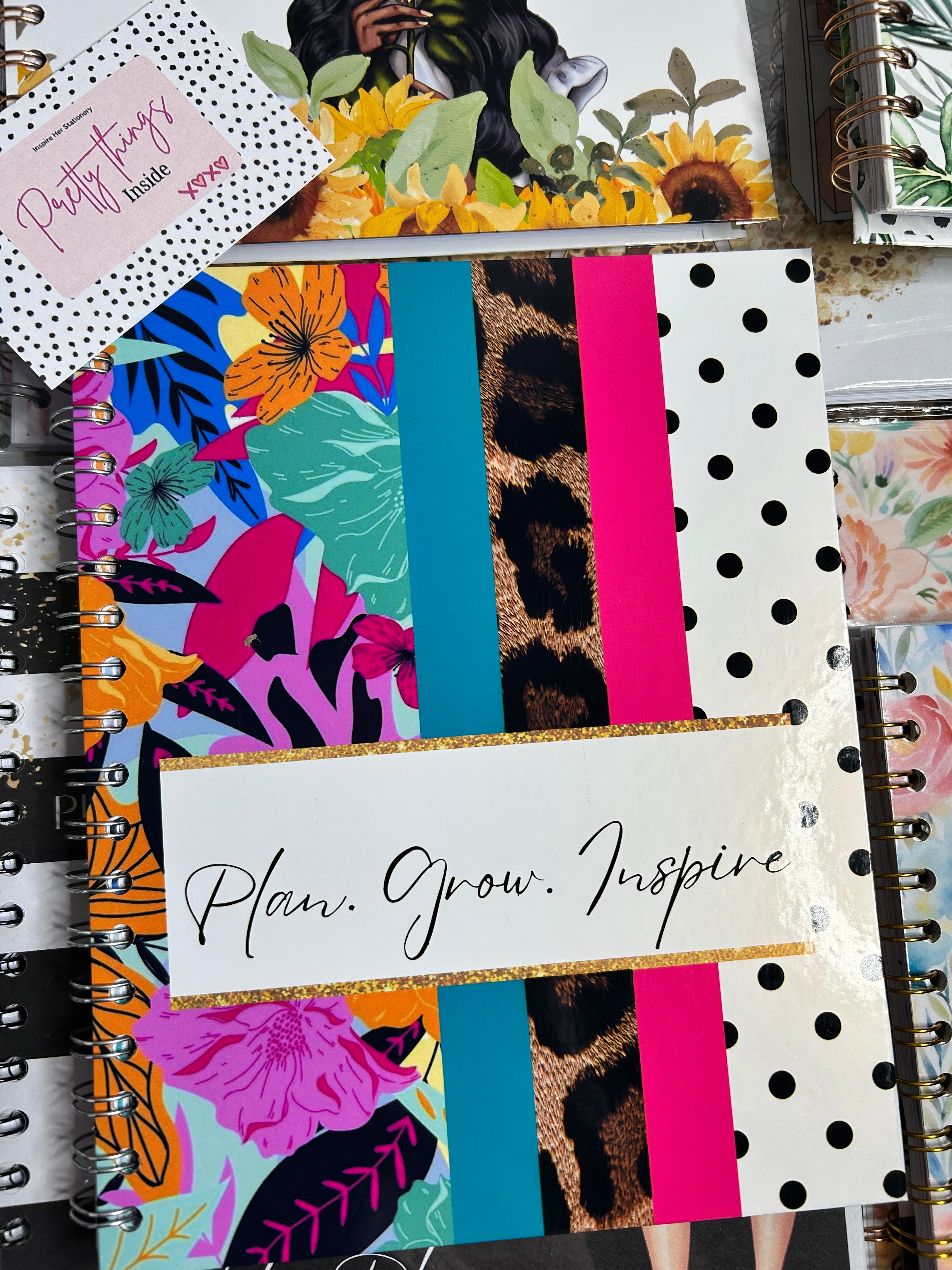 (Island girl)-Plan.Grow.Inspire monthly planner
