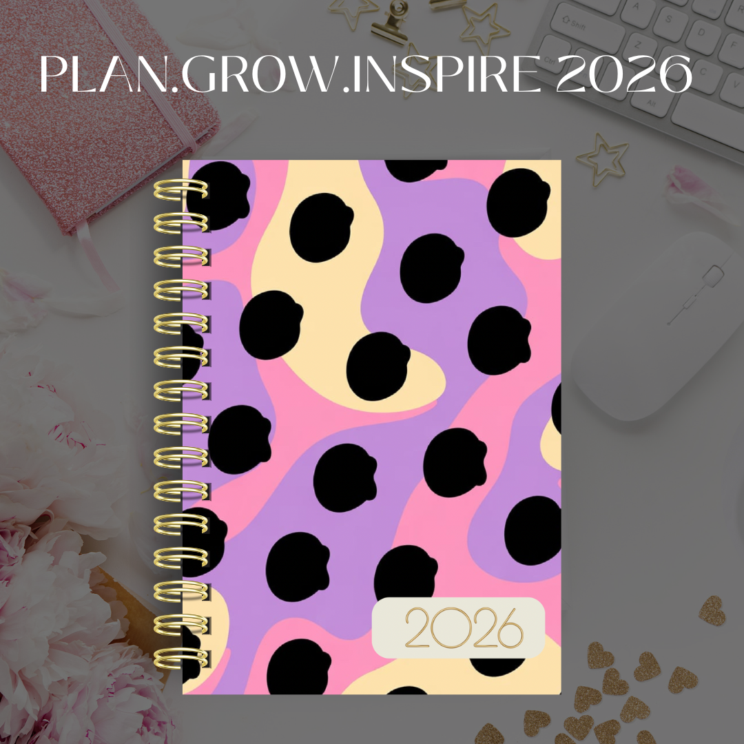 2026 Plan Grow Inspire Annual Planners