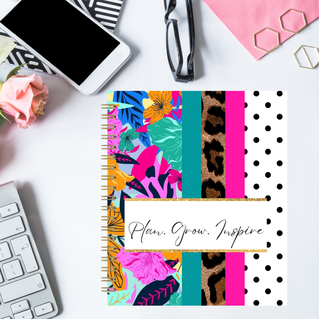 Plan.Grow.Inspire Monthly Planner