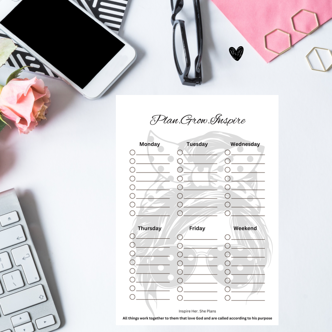Plan.Grow.Inspire Notepads