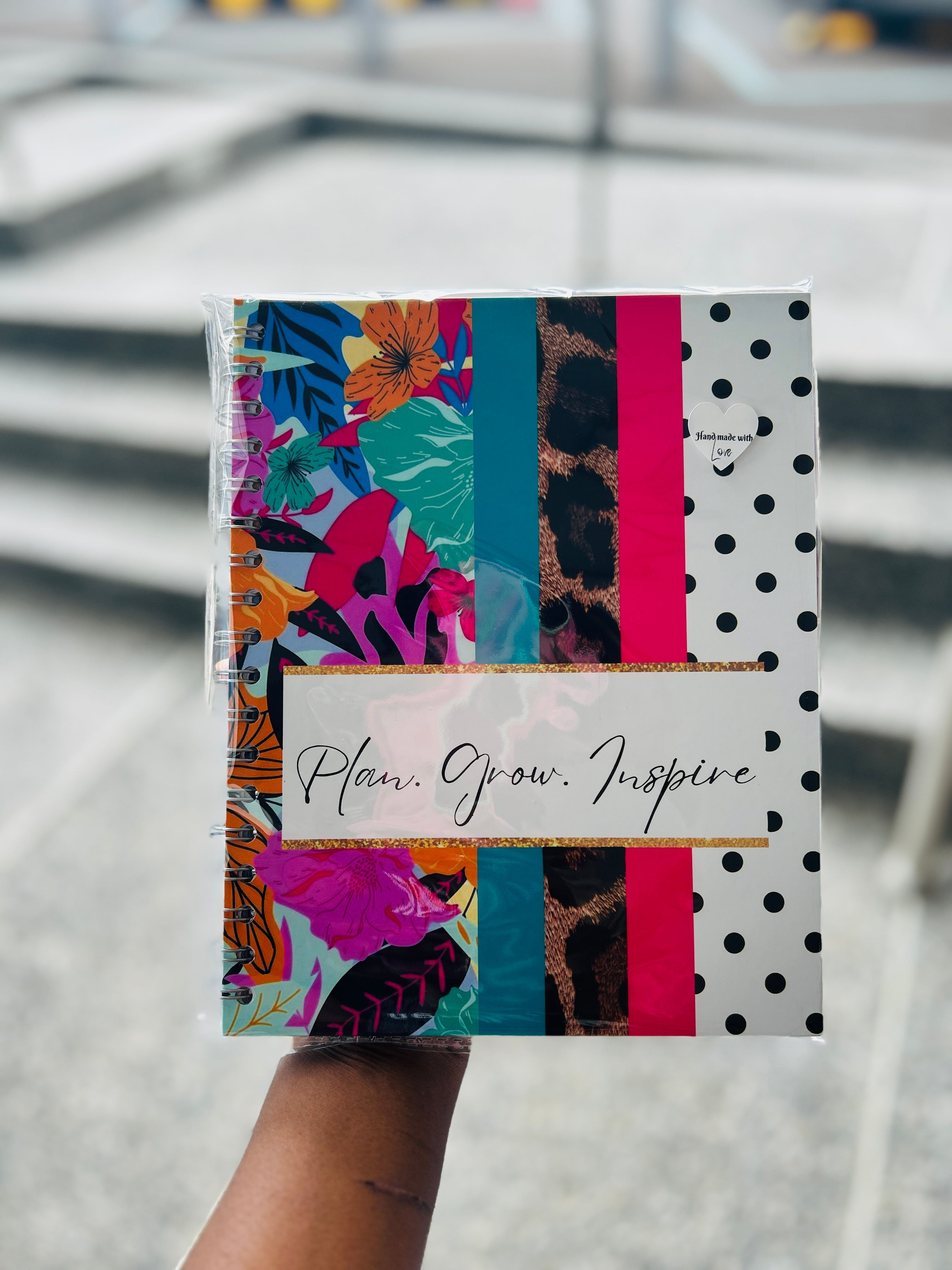 (Island girl)-Plan.Grow.Inspire monthly planner