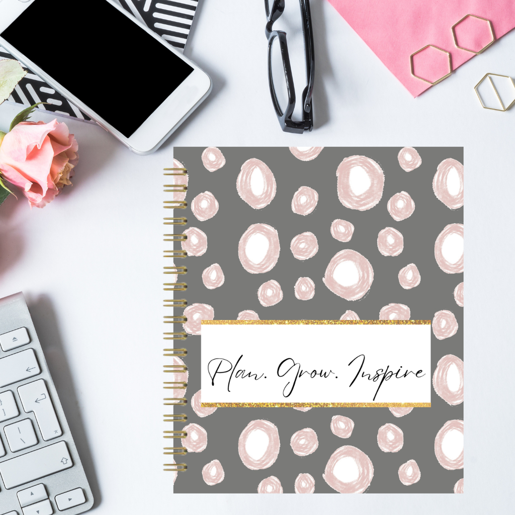 Plan.Grow.Inspire Monthly Planner