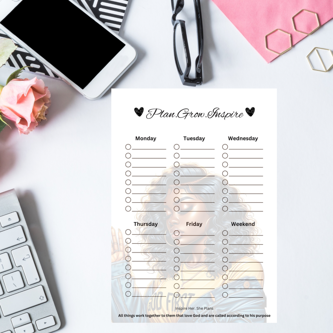 Plan.Grow.Inspire Notepads