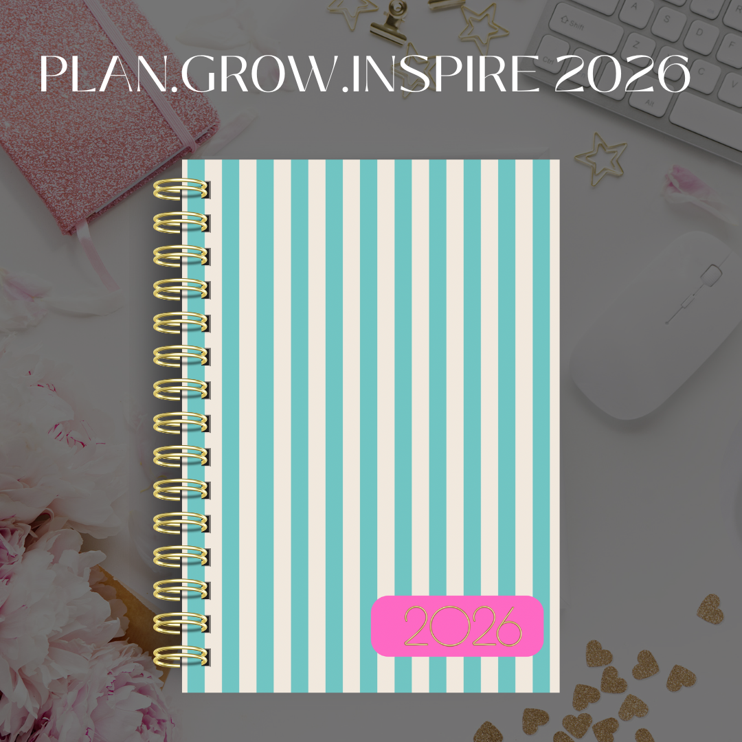 2026 Plan Grow Inspire Annual Planners