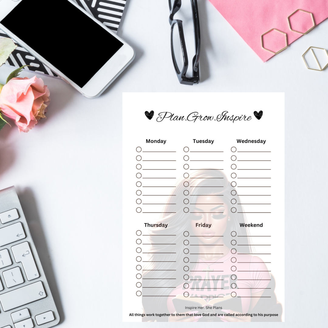 Plan.Grow.Inspire Notepads