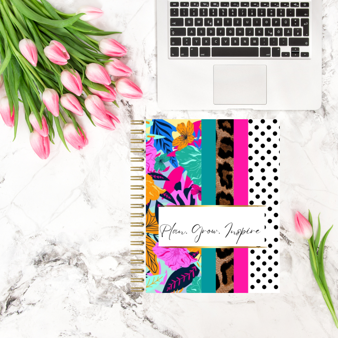 (Island girl)-Plan.Grow.Inspire monthly planner