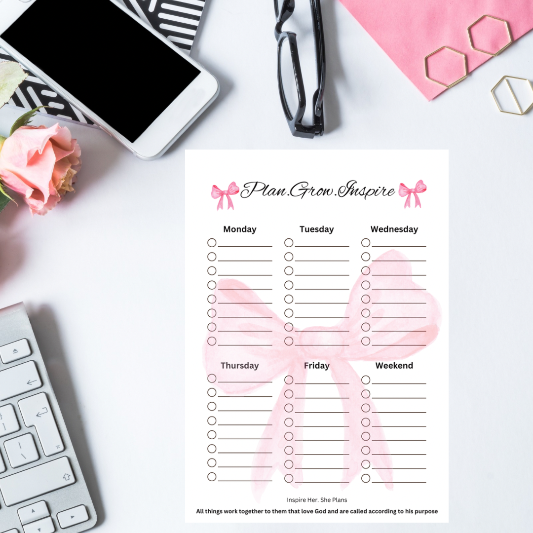 Plan.Grow.Inspire Notepads
