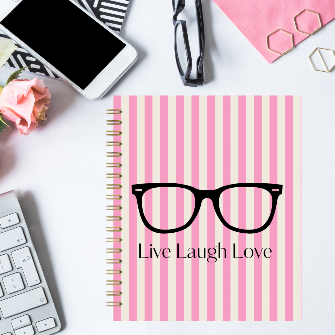 Live Love Laugh Notebook Collection