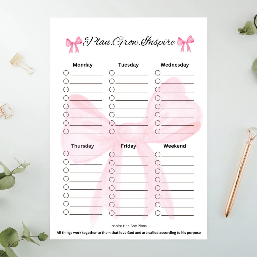 Plan.Grow.Inspire Notepads