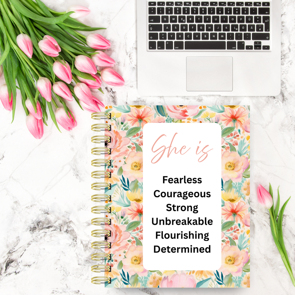 (Floral)Plan.Grow.Inspire Monthly Planner