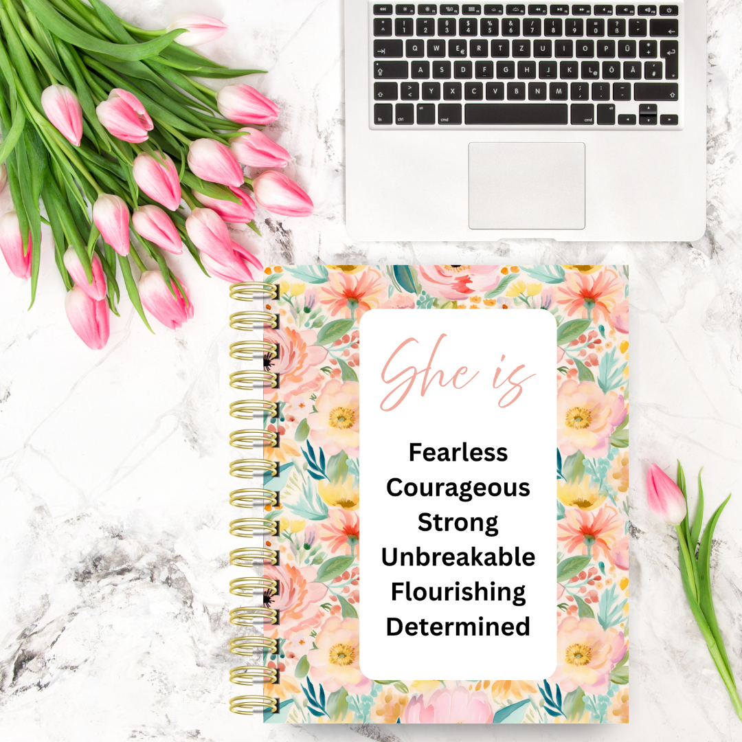 (Floral)Plan.Grow.Inspire Monthly Planner