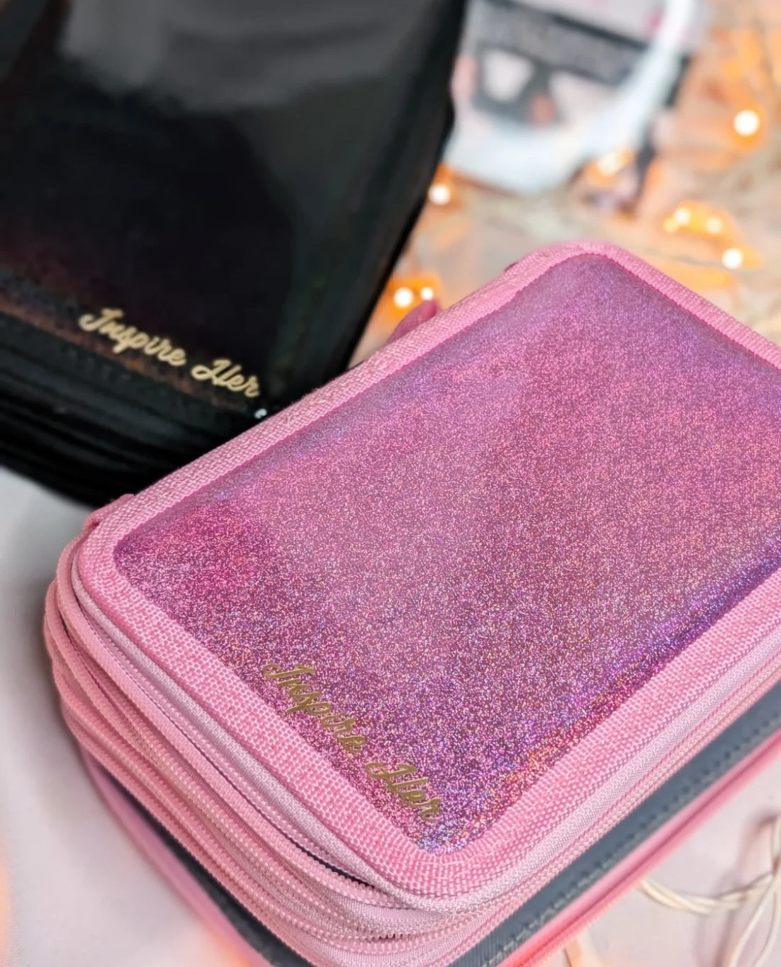 Stationery 4 compartment case