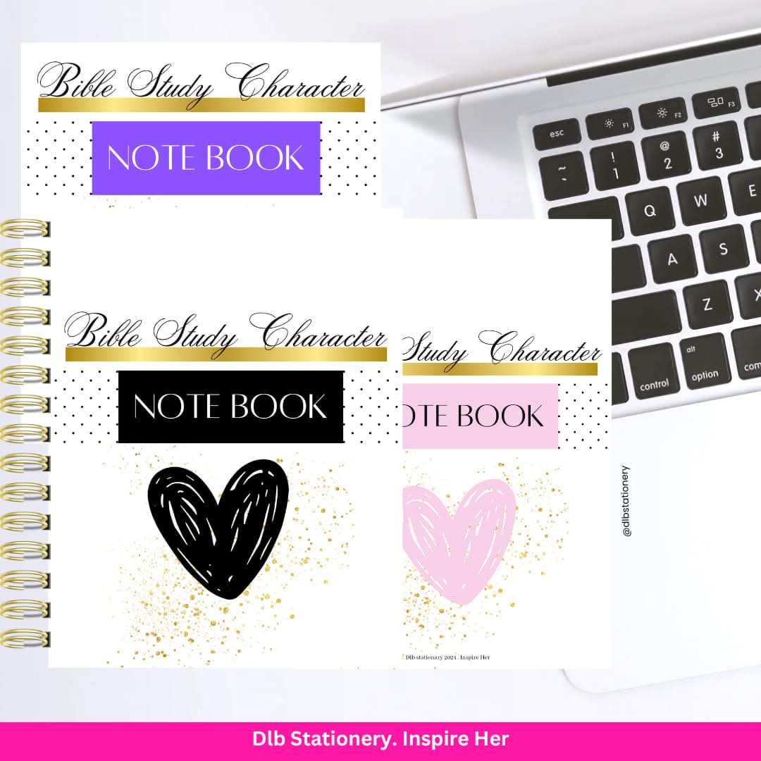 Bible Study Character Notebook