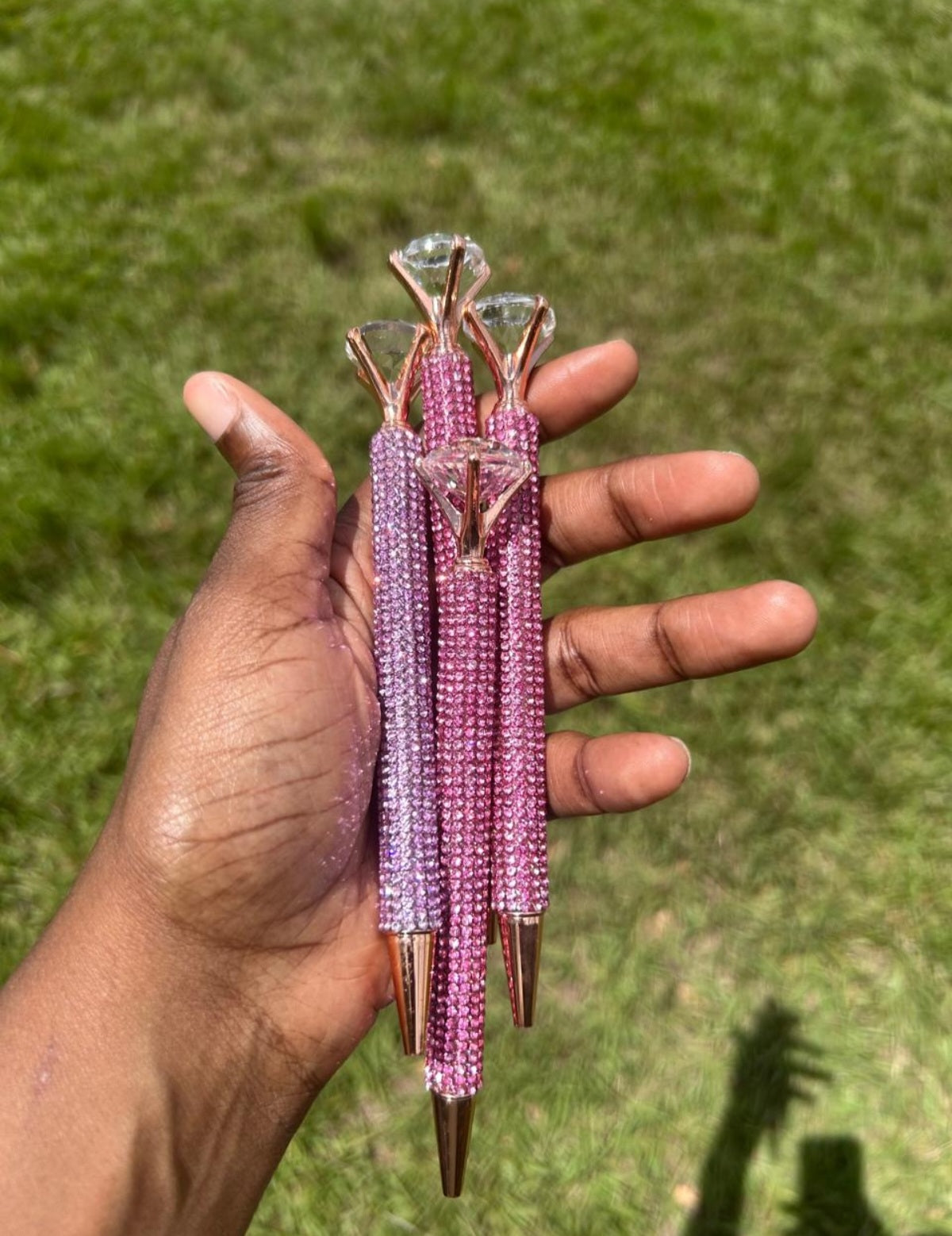 Diamond top glam pen