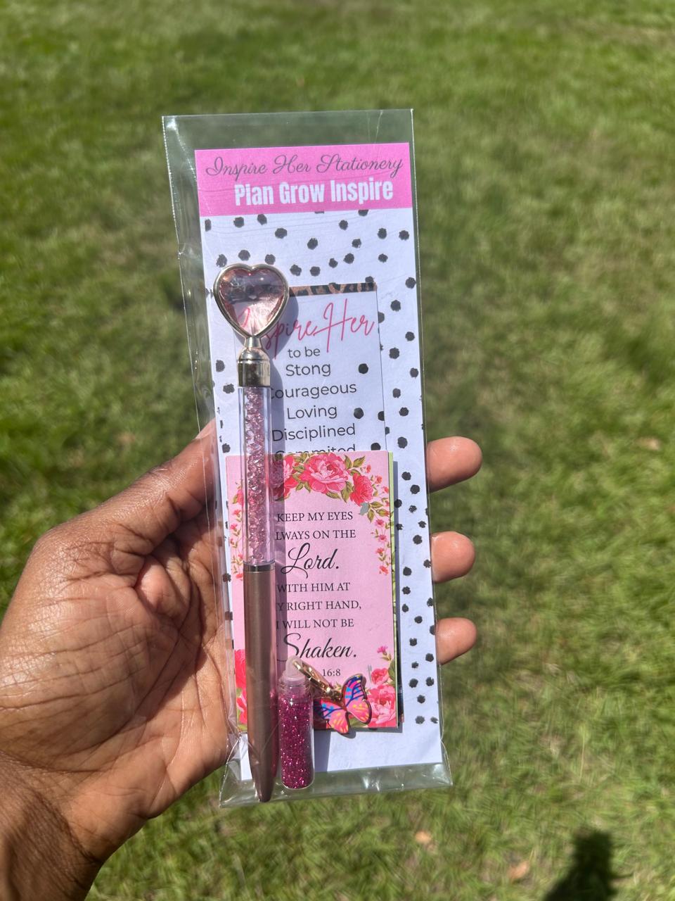 Heart shape pen packs