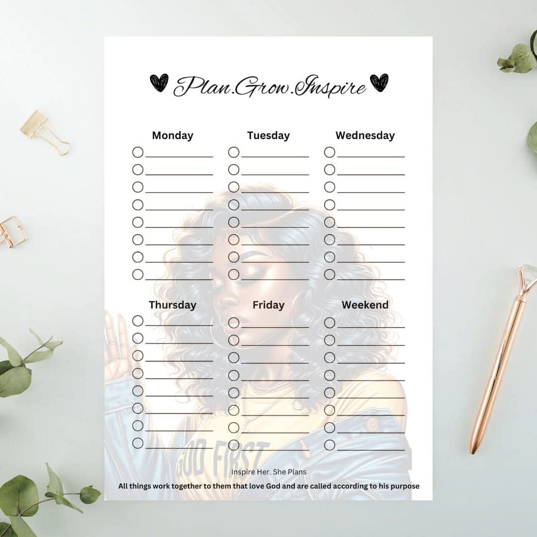 Plan.Grow.Inspire Notepads
