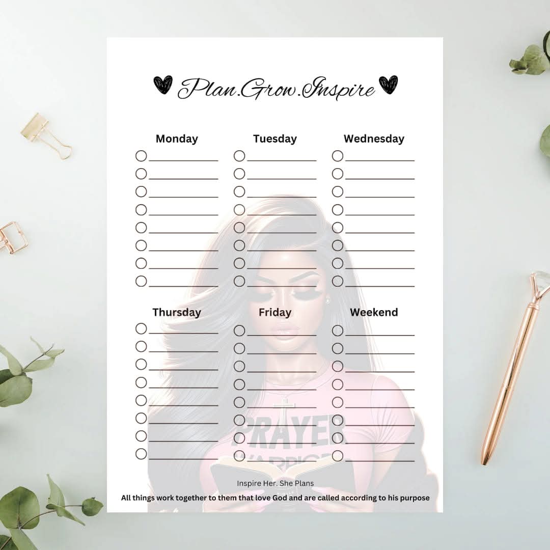 Plan.Grow.Inspire Notepads