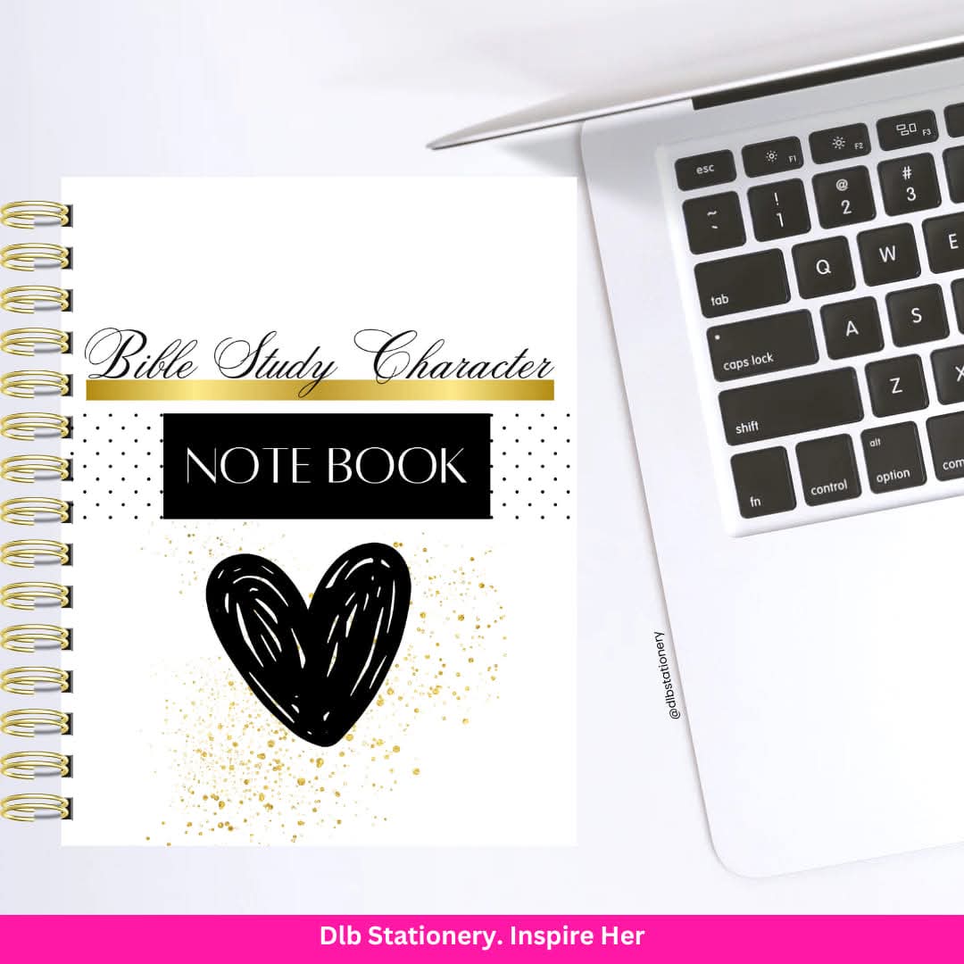 Bible Study Character Notebook