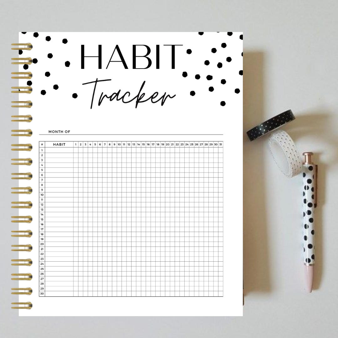 (Floral)Plan.Grow.Inspire Monthly Planner