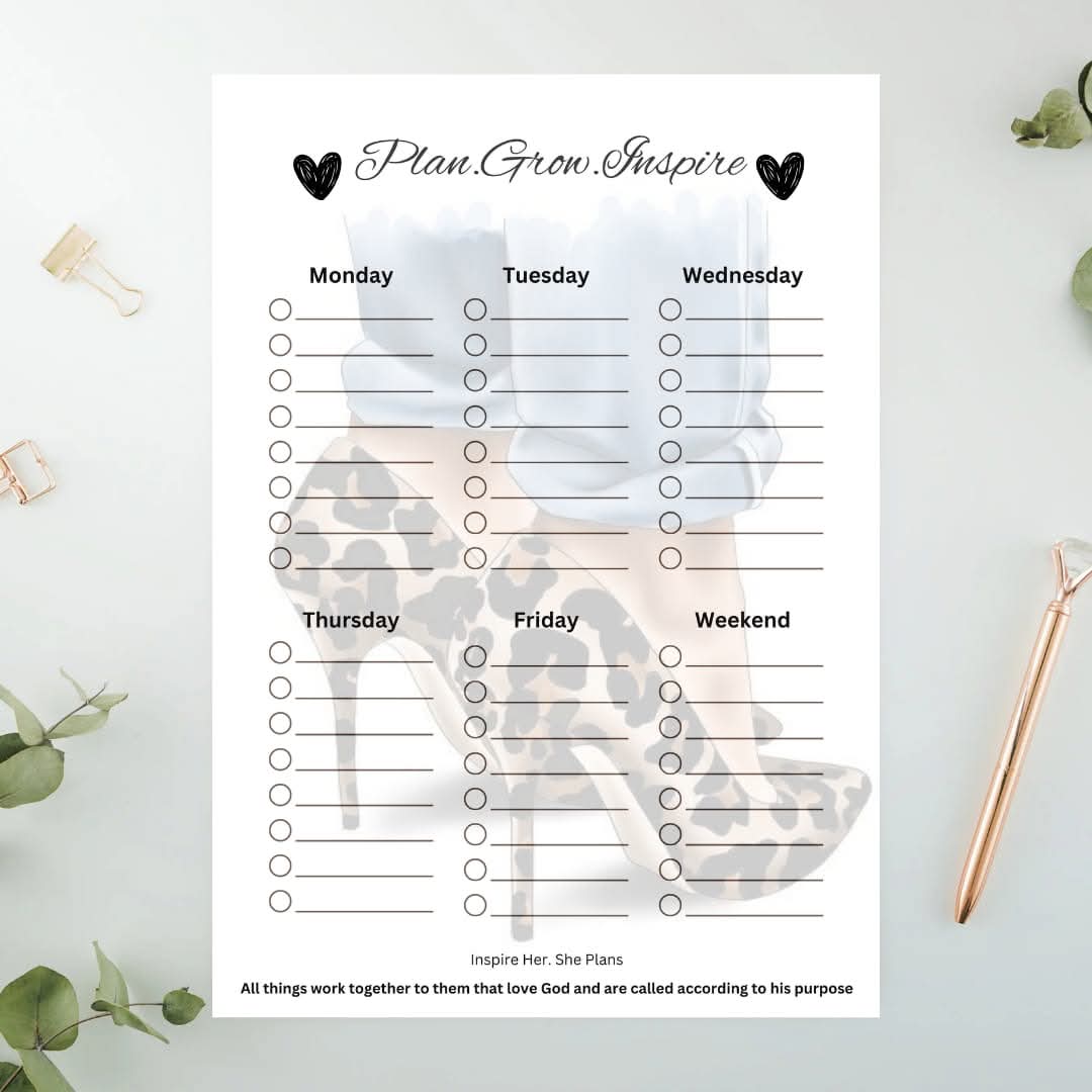 Plan.Grow.Inspire Notepads