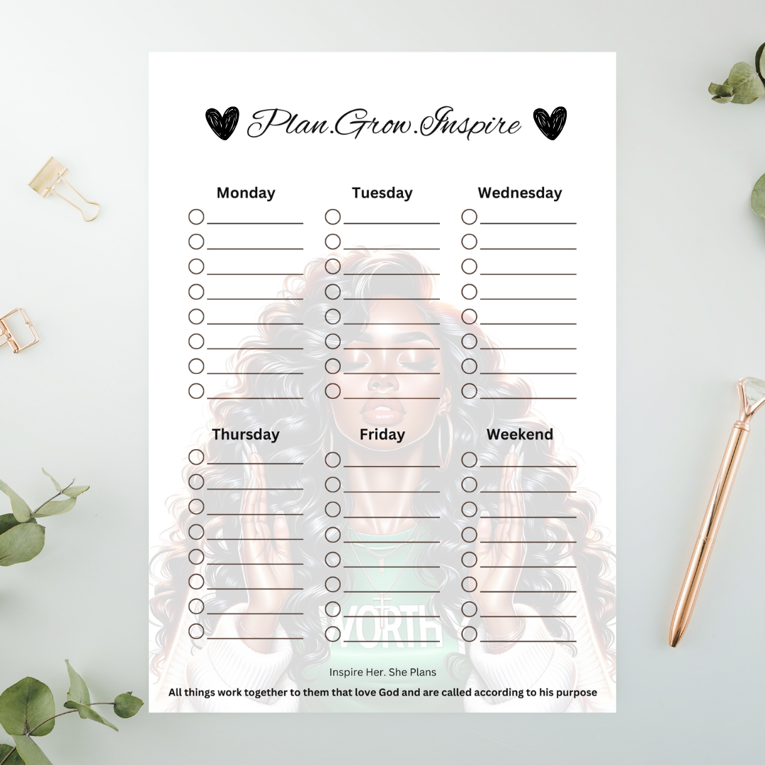 Plan.Grow.Inspire Notepads